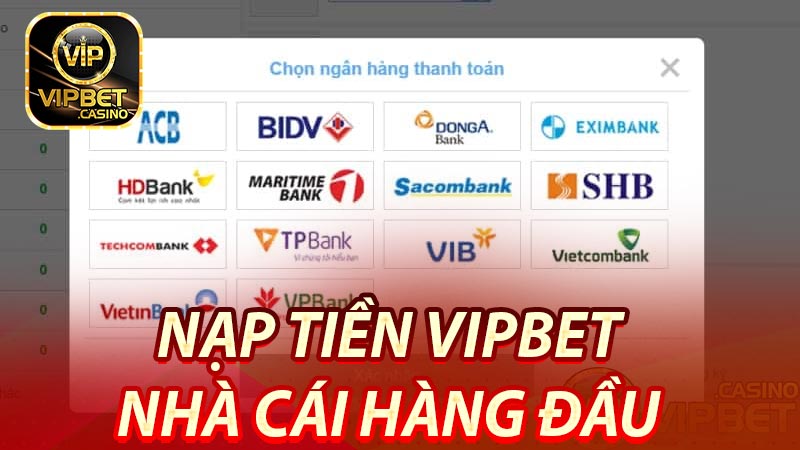 Nạp tiền Vipbet bằng điện thoại